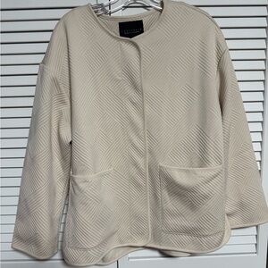 NWT Sanctuary Cream Textured Blazer